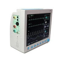 JYTOP CMS8000 ICU CCU Vital Sign Patient Monitor 7 Parameters Free ETCO2 +Free Printer