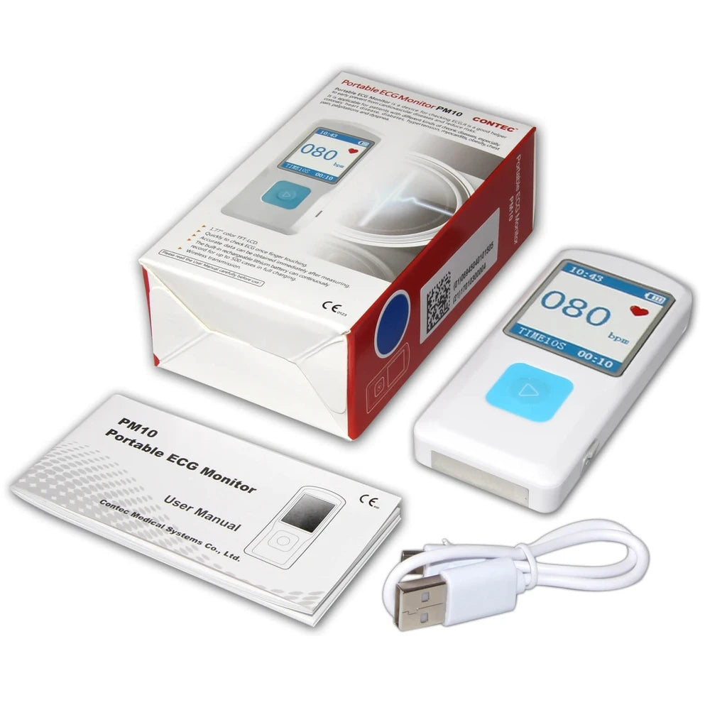 JYTOP Cloud Bluetooth Handheld ECG/EKG PM10 Heart/Cardiac Monitor