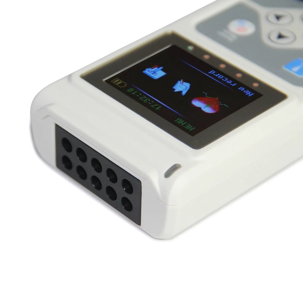 JYTOP TLC5000 ECG Holter 12 Channel 24h EKG Monitor PC Software Analyzer FDA&CE
