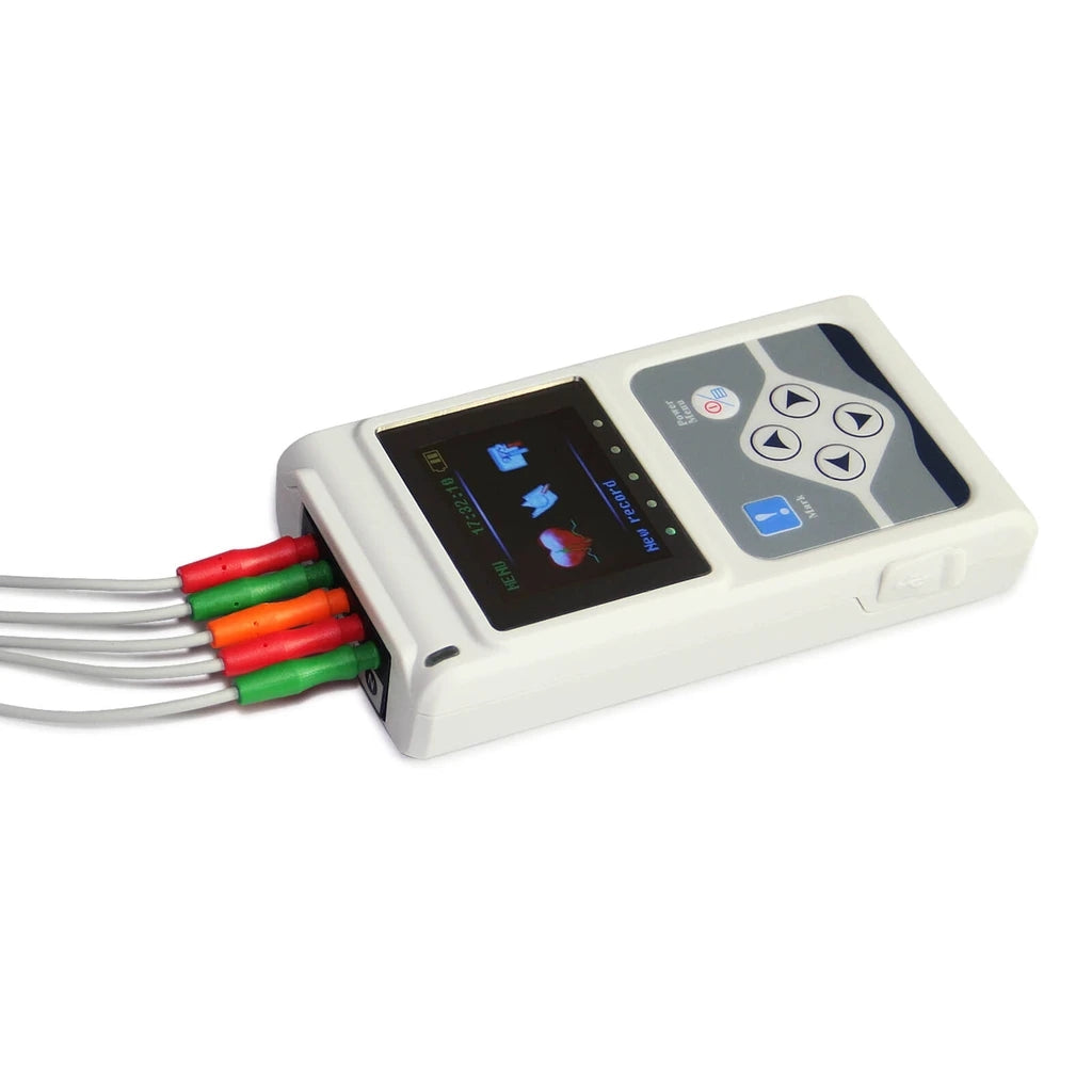 JYTOP TLC9803 Dynamic ECG Systems Digital 3-lead 24-hour Analyzer Recorder System