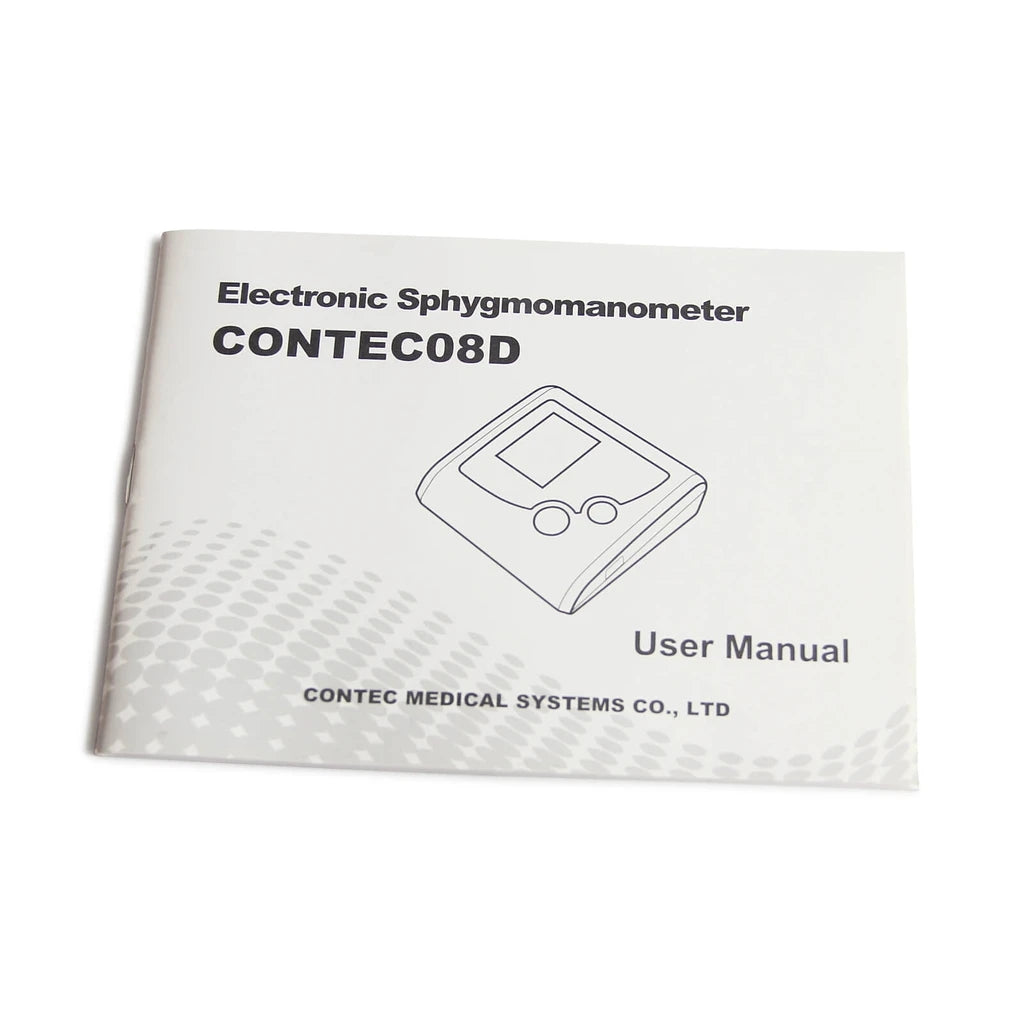JYTOP CONTEC08D Digital Blood Pressure Monitor Upper Arm Adult BP Cuff NIBP