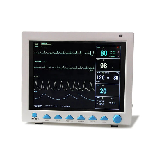 JYTOP CMS8000 6 parameters ICU CCU LCD Patient Monitor multi-language with Bag