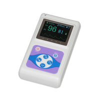 JYTOP CMS60D Color OLED Finger Tip Pulse Oximeter Handheld Spo2 Monitor Pulse Rate Adult Probe