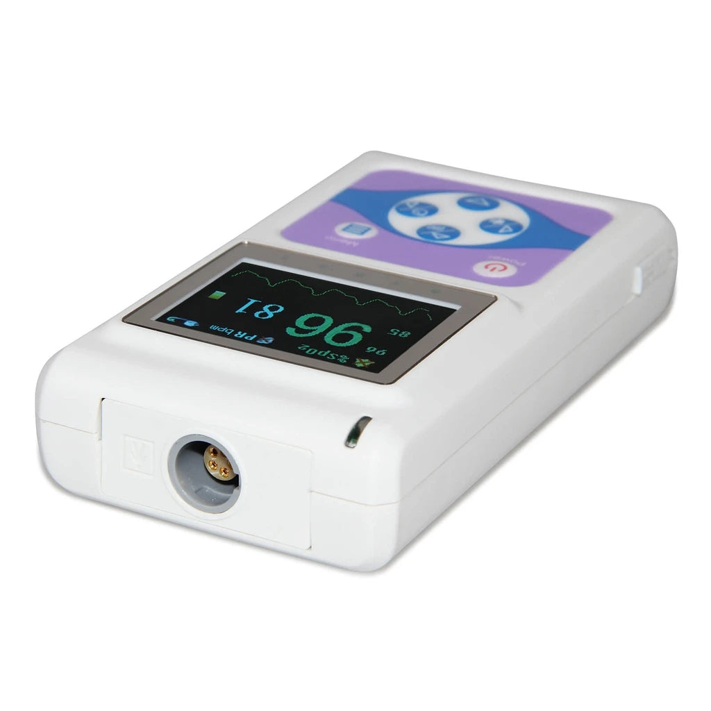 JYTOP CMS60D Handheld Pulse Oximeter+Adult,Paediatric & Neonatal 3 Probes