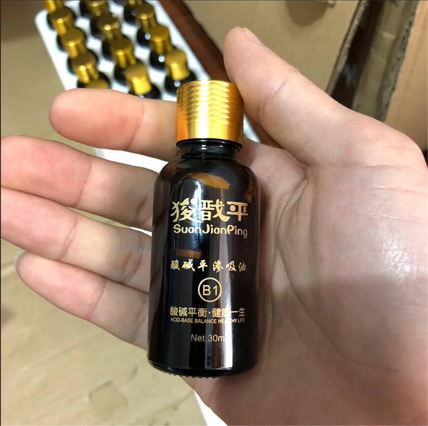 JYtop Free shipping! DDS Oil B-1to B-15 Oil(single bottles) Use W DDS Bioelectric Electric Massage Therapy Hualin Acid-Base Device Massage Oil