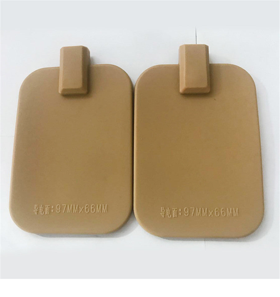 JYTOP 4PCS DDS BioElectric Massage Therapy Machine Acid Pads (Positive and Negative Use) for use with Hebei Hualin Acid-Base DDS Bio