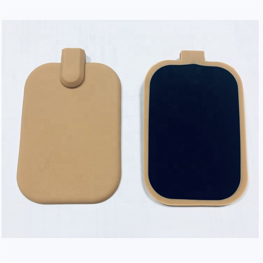 JYTOP 4PCS DDS BioElectric Massage Therapy Machine Acid Pads (Positive and Negative Use) for use with Hebei Hualin Acid-Base DDS Bio