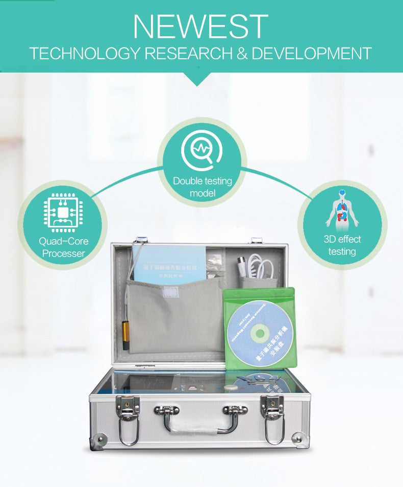 JYtop Quantum Magnetic Resonance Analyzer With English And Spanish version software