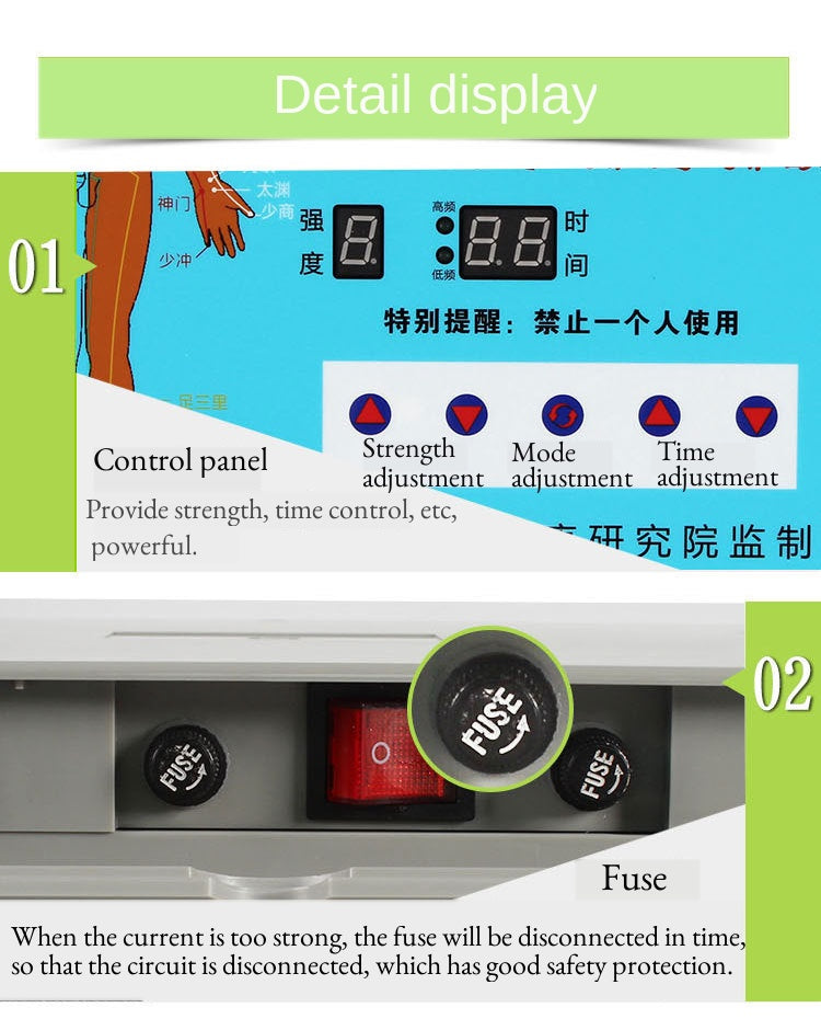 JYTOP DDS Bio Electric Massage Therapy Device Hualin SJP-1 DDS Bio Electric Detoxification Massage Machine