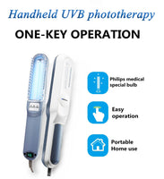 JYTOP KN-4003B hand-held 311nm narrow band UVB phototherapy lamp for vitiligo psoriasis eczema treatment