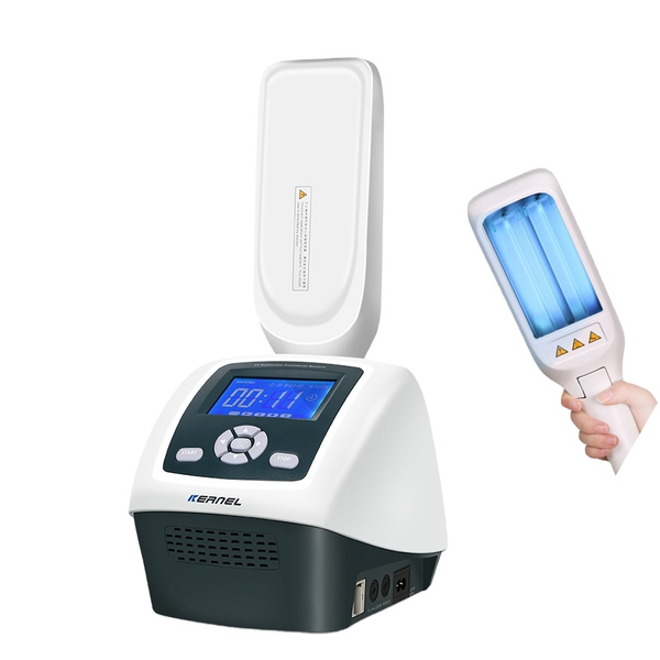 JYTOP KN- 4006BL UVB Phototherapy 311nm UV lamps for Psoriasis Vitiligo Eczema CE PMA 510K audited UV phototherapy for home use