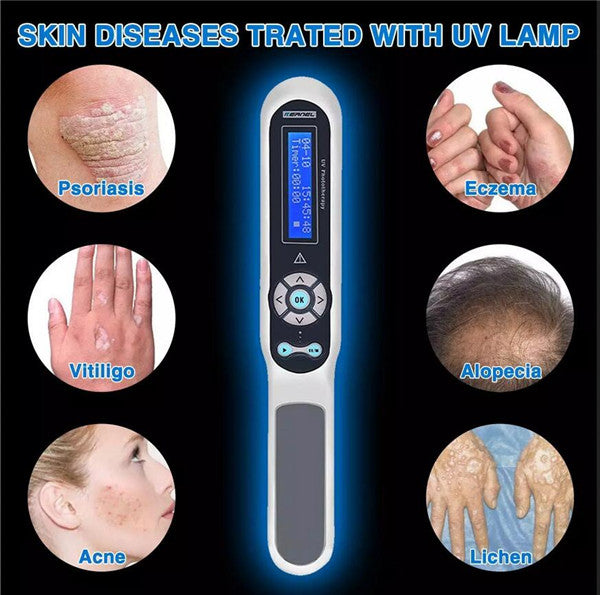 JYTOP Kernel KN-4003 BL CE ISO approved home use narrow band UVB 311nm lamp Phototherapy for vitiligo psoriasis eczema with comb 2020