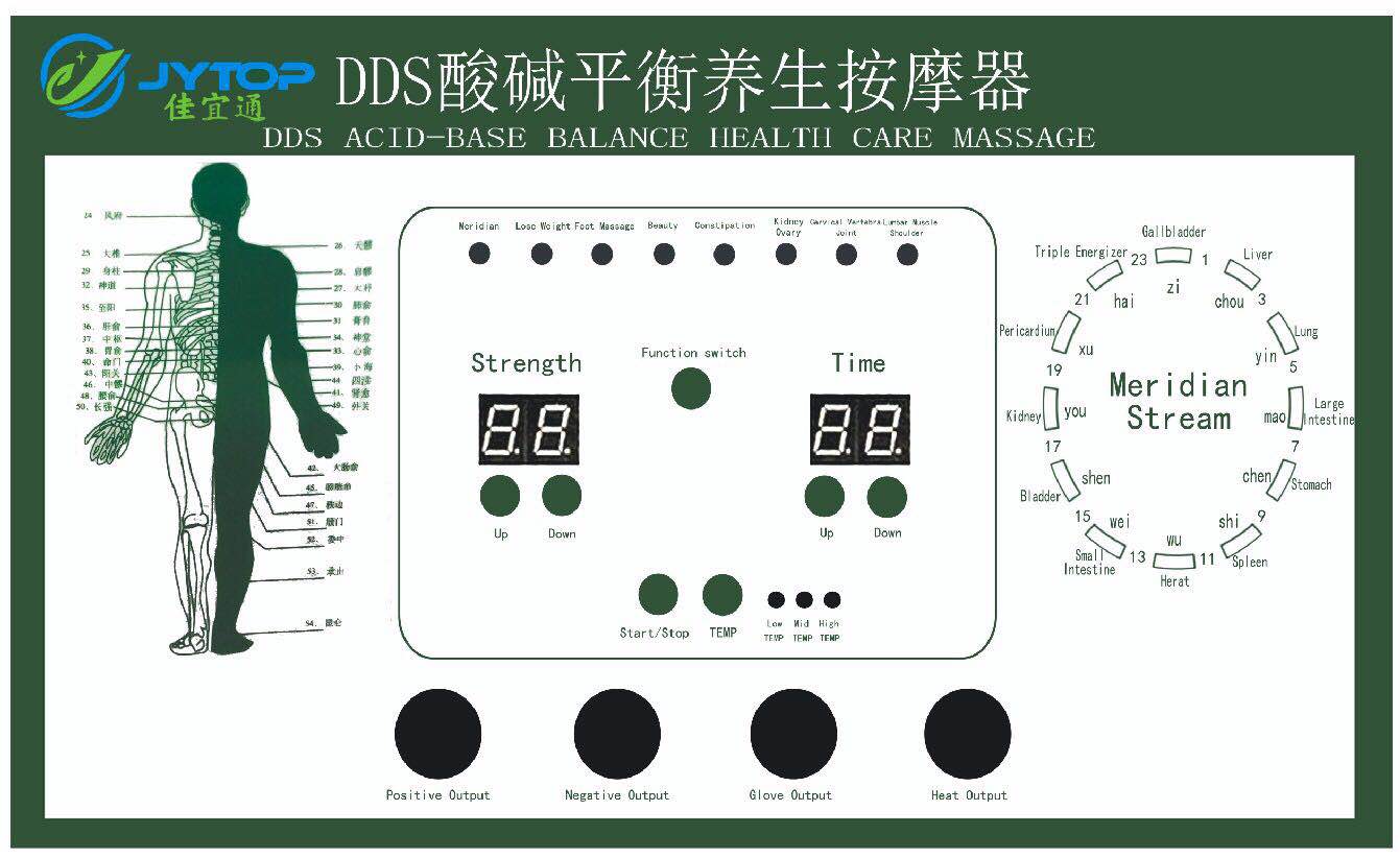 JYtop DDS Bio Electric Massage Machine Nulti-function Household DDS Electrotherapy Device Body Massager