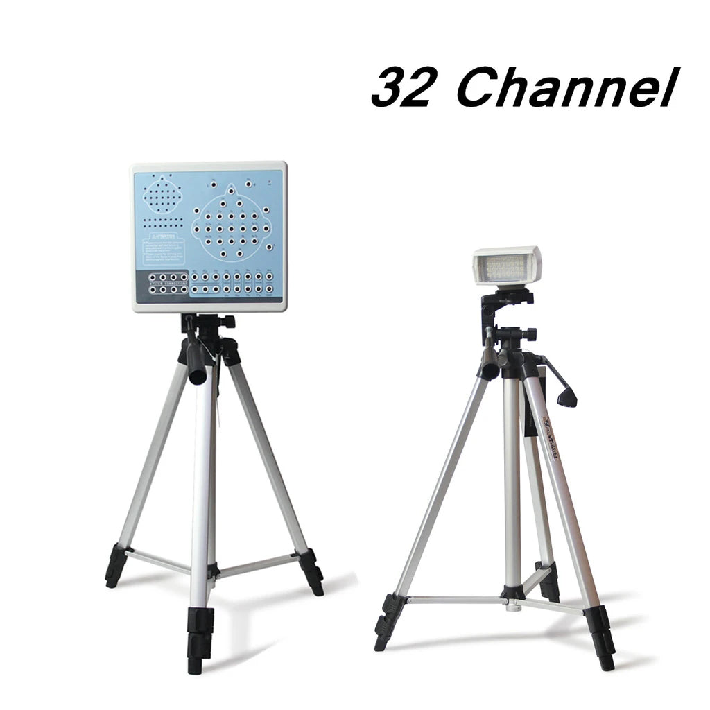 JYTOP KT88-3200 Digital 32 Channel EEG Machine&Mapping System,2 tripods,Brain electric