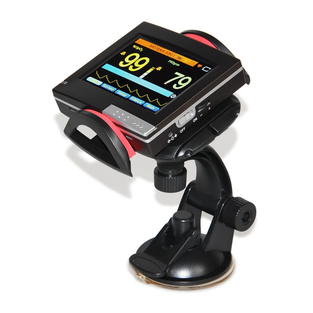 JYTOP PM60A SpO2 Patient Monitor Fingertip Pulse Oximeter,Touch,PC Software ,Adult Probe