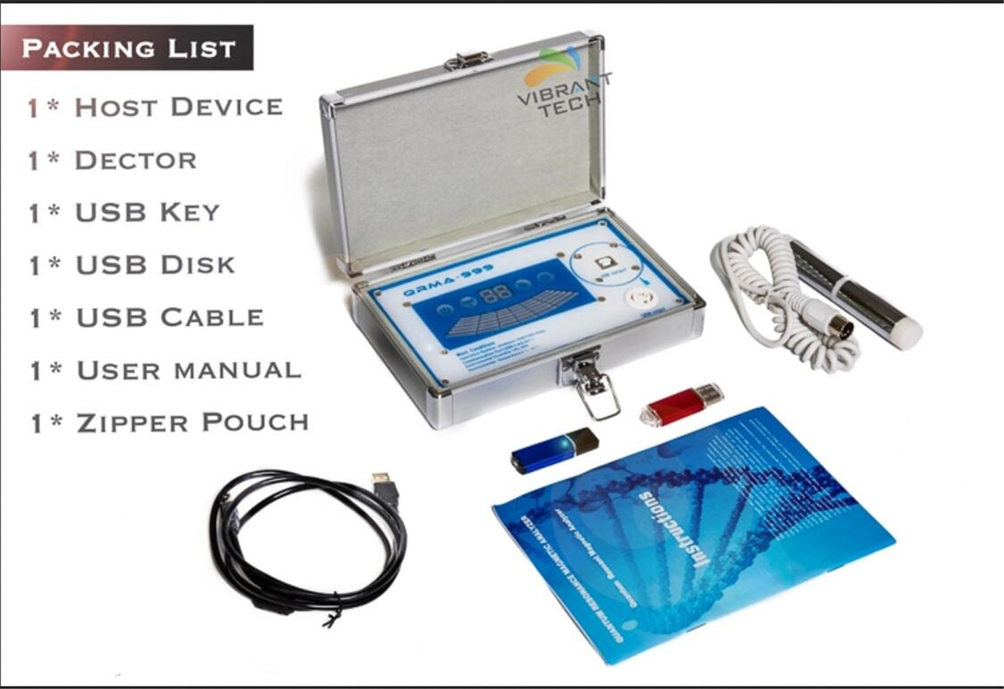 JYTOP QRMA-999 Good Quality Mini Quantum Resonance Magnetic Analyzer