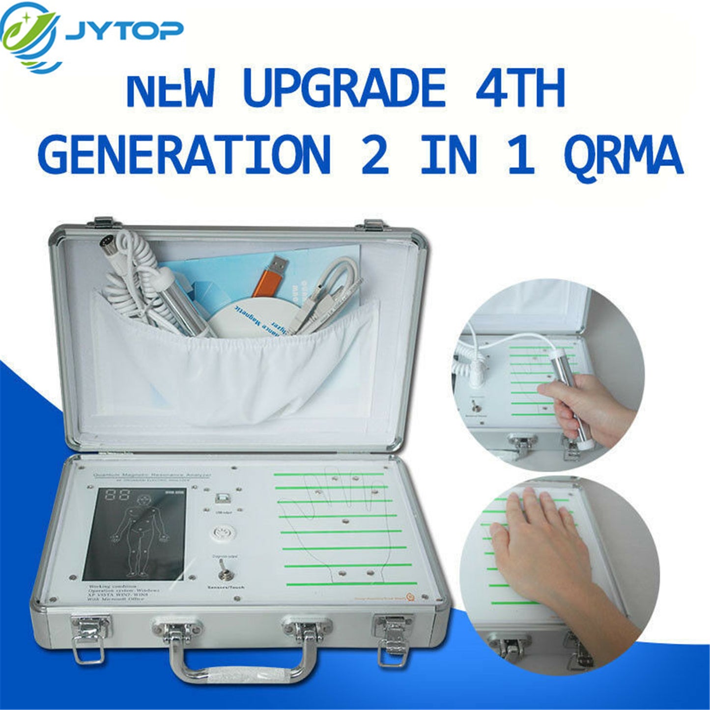 JYTOP Quantum resonance magnetic analyzer 4th generation palm touch hand version