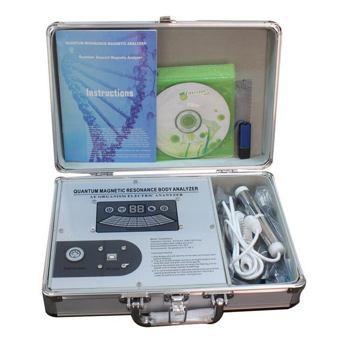 JYtop 2019 New 3rd Magnetic Quantum Resonance body Generation Health Analyzer V4.7.0