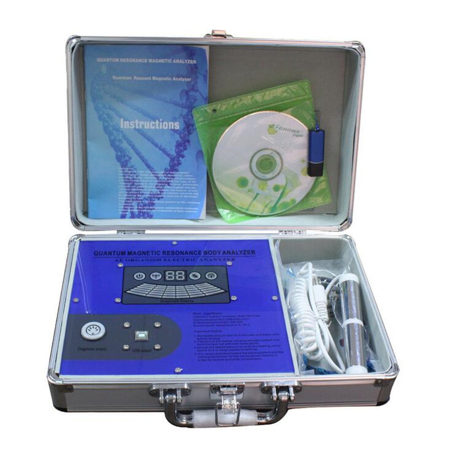 JYtop 2018 Ver 4.6.0 45R Quantum Magnetic Resonance Health Analyzer by DHL for Big Size