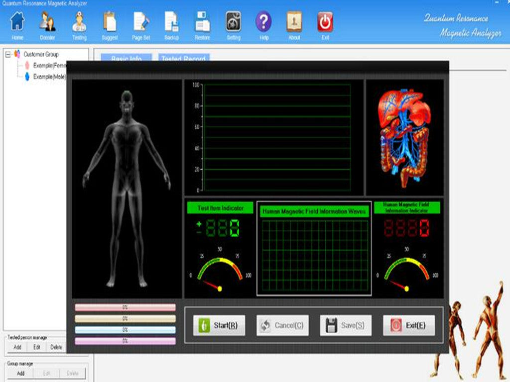 Free shipping!!! JYtop 3th Generation Quantum Magnetic Resonance and Meridian Bio Analyzer Human Body Analyzer