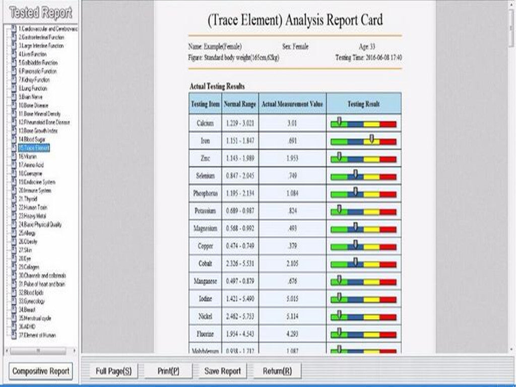 Free shipping!!! JYtop 3th Generation Quantum Magnetic Resonance and Meridian Bio Analyzer Human Body Analyzer