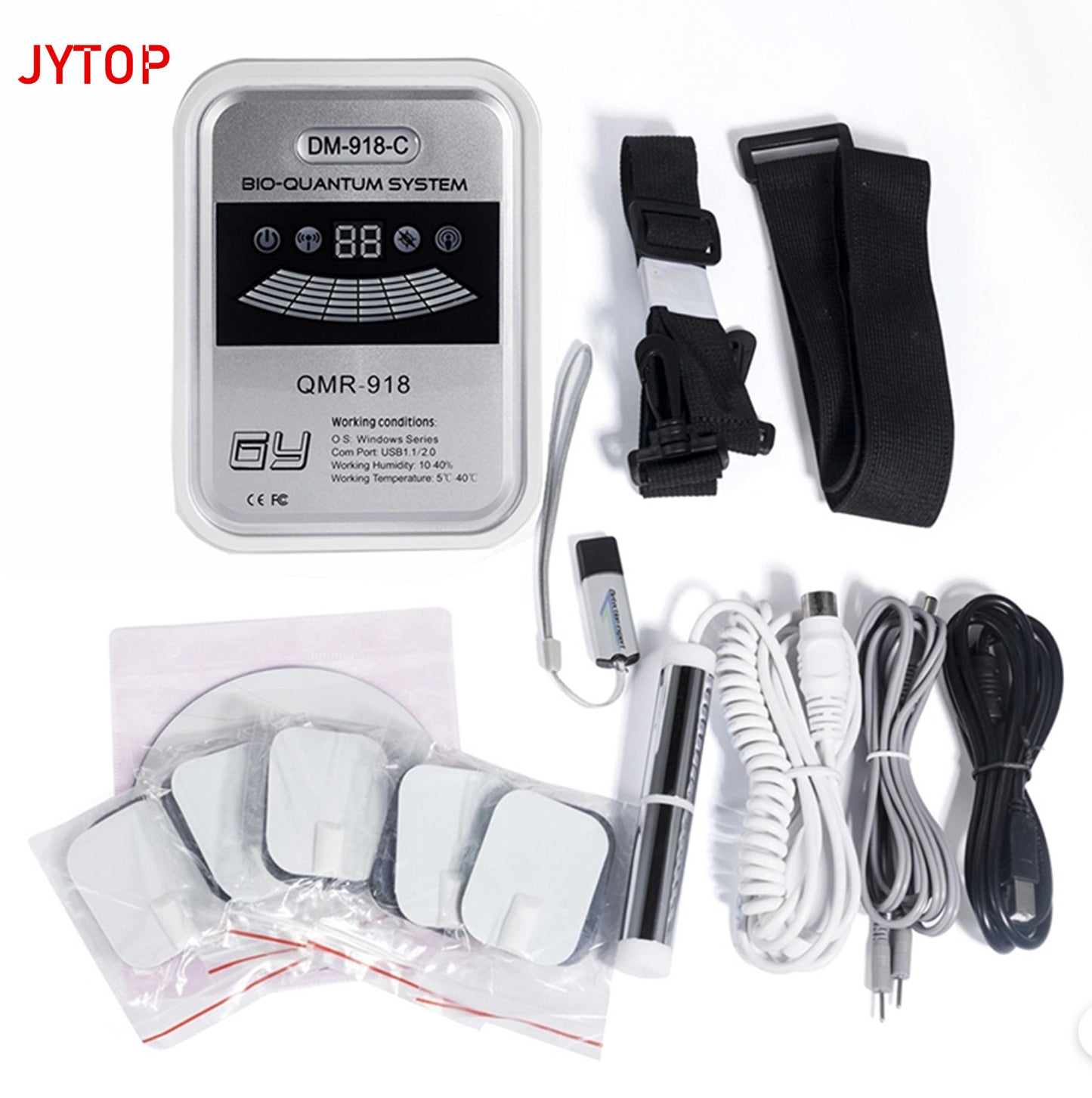 JYtop Quantum Magnetic Resonance Analyzer Sub-Health Body Monitor 41 Report 918-C