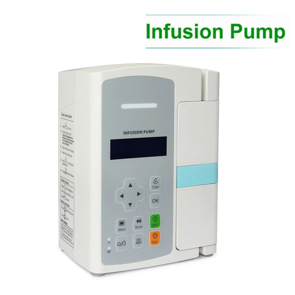 JYTOP SP800 LCD Infusion Pump Accurate flow rate control Unique door design Alarm