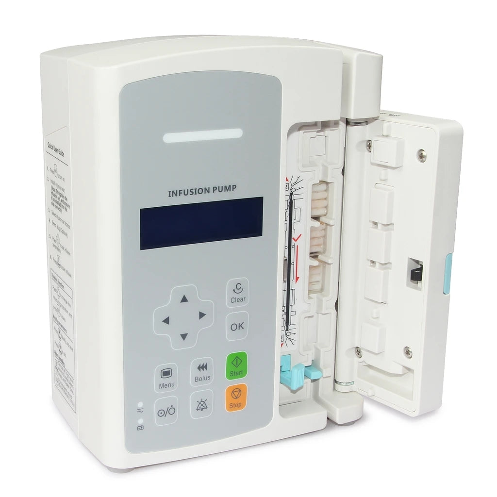 JYTOP SP800 LCD Infusion Pump Accurate flow rate control Unique door design Alarm