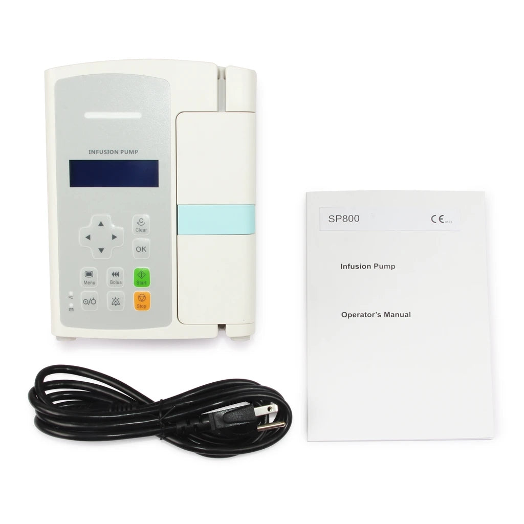 JYTOP SP800 LCD Infusion Pump Accurate flow rate control Unique door design Alarm