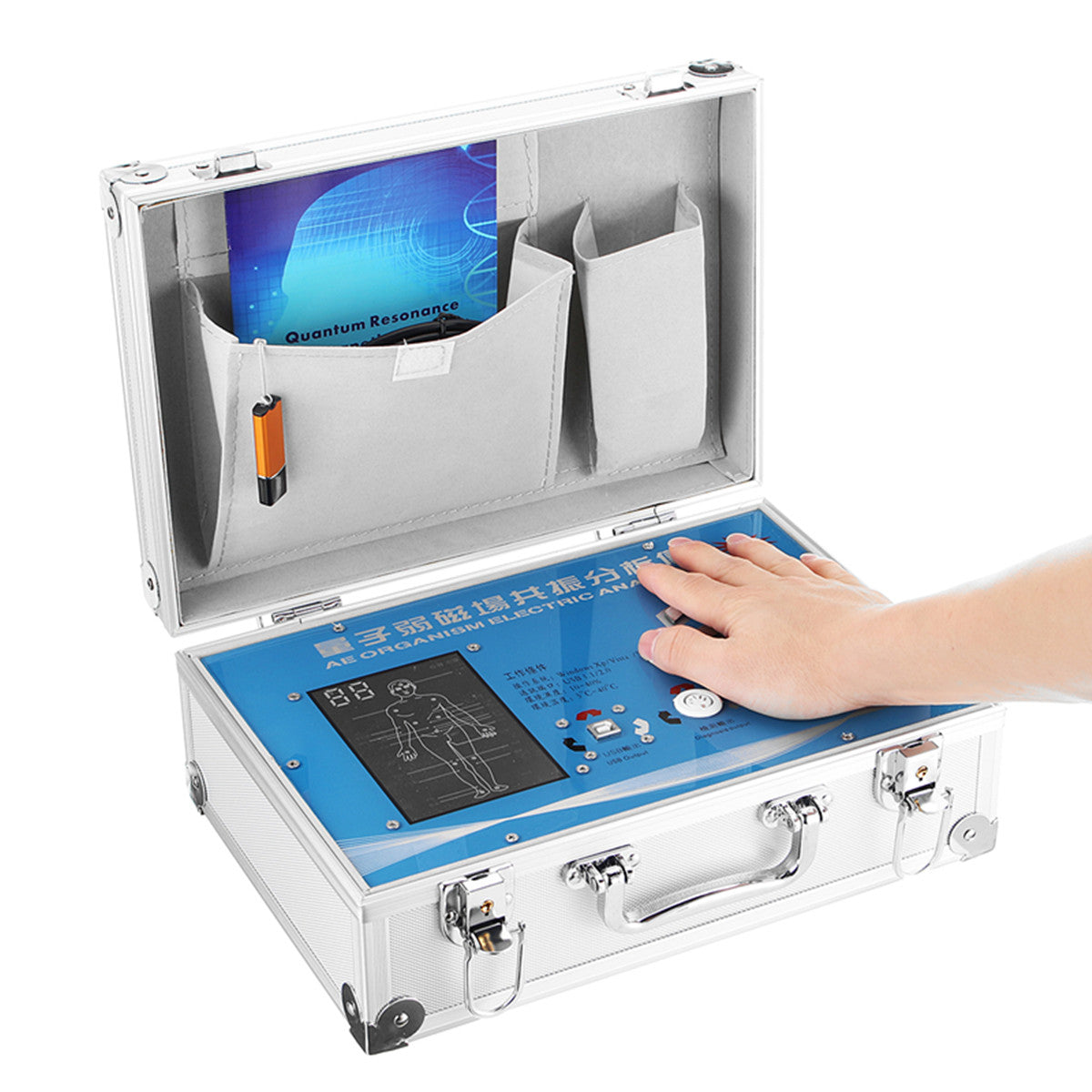 JYtop Quantum Magnetic Resonance Analyzer With English And Spanish version software