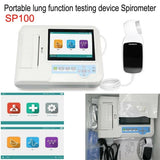 JYTOP Portable lung function testing device Spirometer/Spirometry color LCD display