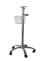 JYTOP CMS8000 ICU Patient Monitor 6 parameters +Rolling Stand Trolley Cart